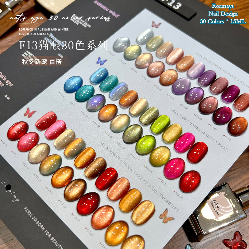 Resin Glitter Pack - Глянцевый гель-лак для ногтей с эффектом