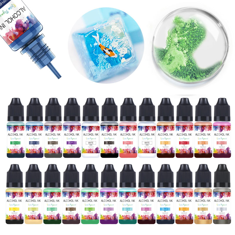 Resin Dye Alcohol - 10 мл художественные чернила, спиртовая смола,