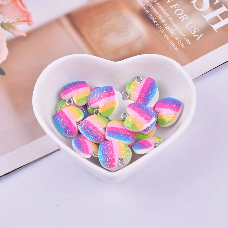 10 шт. разноцветных подвесок в – обзор и цена Resin Craft Projects