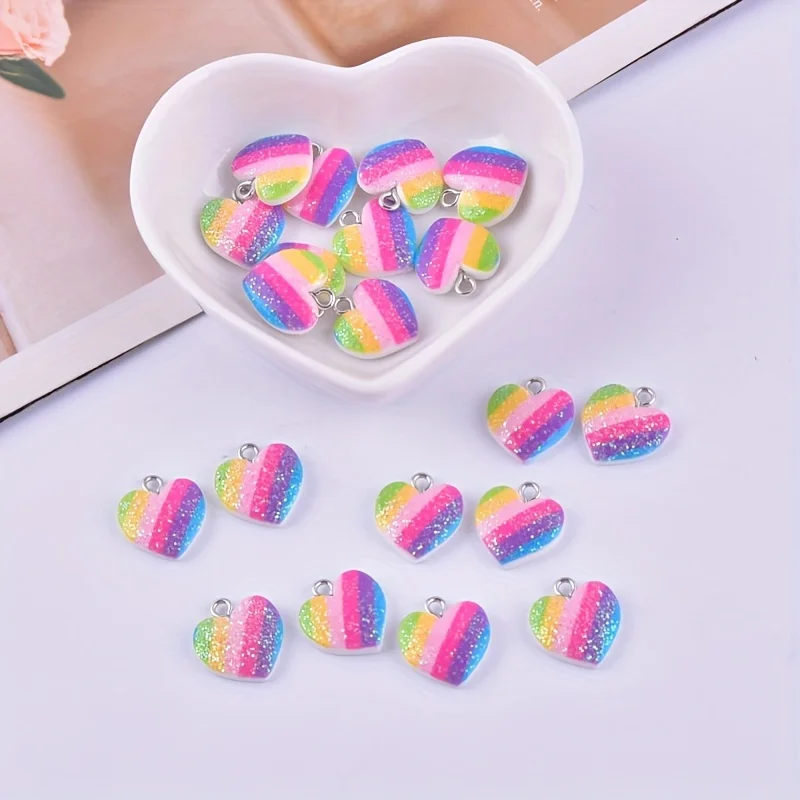 10 шт. разноцветных подвесок в – обзор и цена Resin Craft Projects