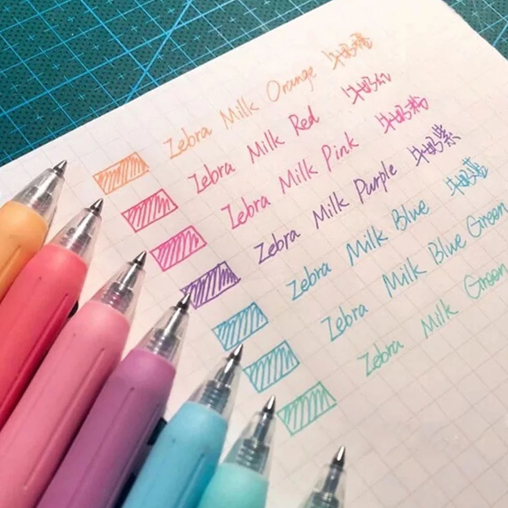 Набор гелевых ручек Zebra 3/5/ – обзор и цена Zebra Pen Mildliner
