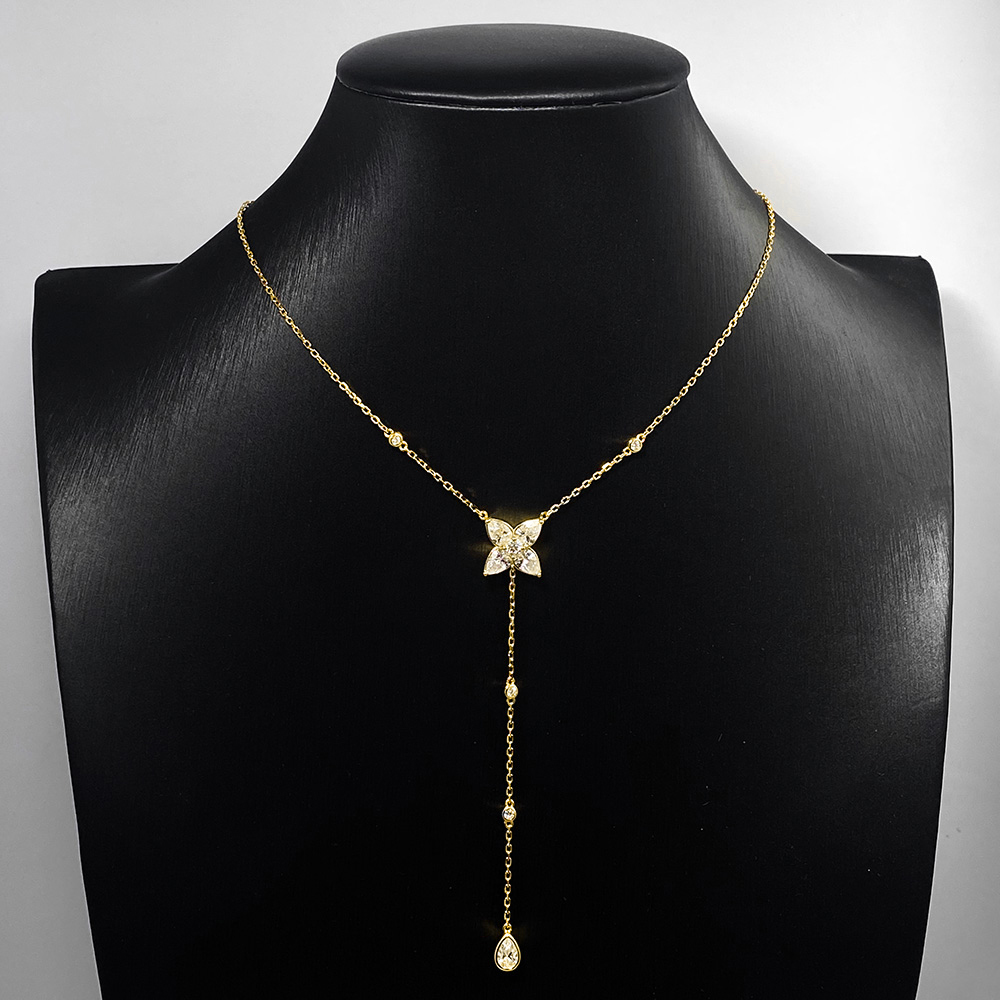 Кулон-подвеска с муассанитом в – обзор и цена Bezels Set Pendant
