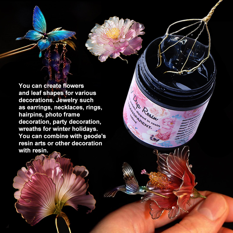 УФ-полимер для изготовления юв – обзор и цена Flower Preservation Resin