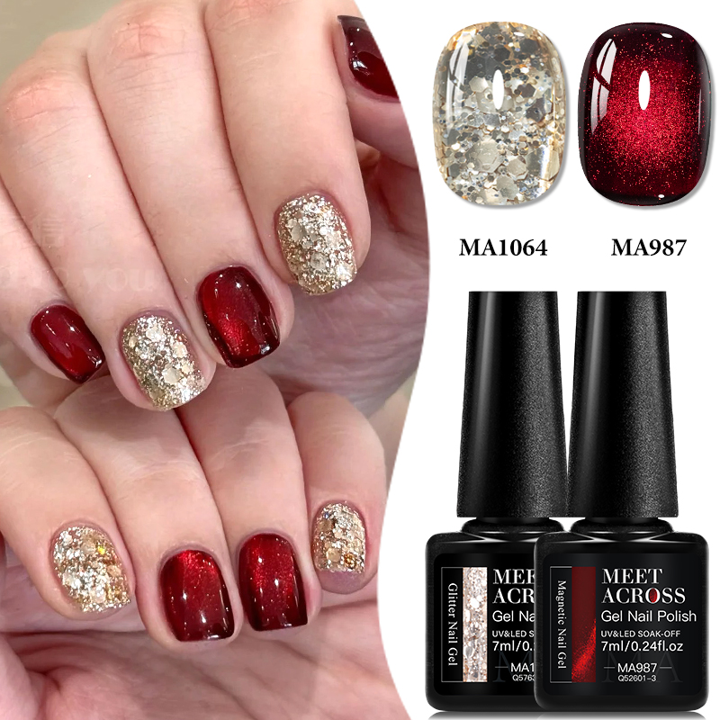 Набор из 2 магнитных гель-лако – обзор и цена Resin Glitter Pack