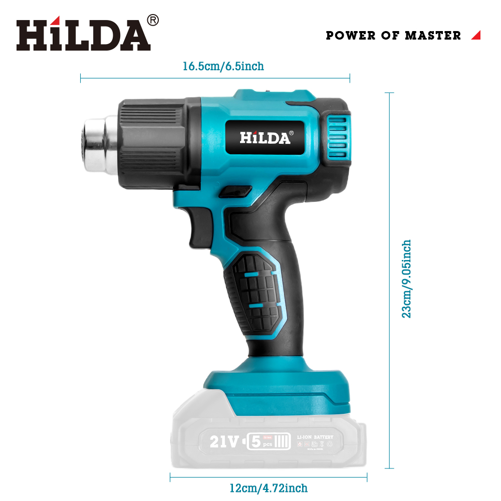 Термофен HILDA ручной, с регул – обзор и цена Heat Gun Small