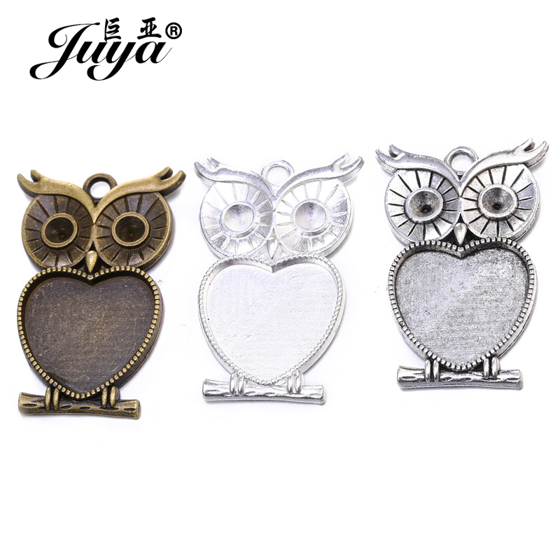 5 шт./партия 25 мм в форме сер – обзор и цена Bezels Set Pendant