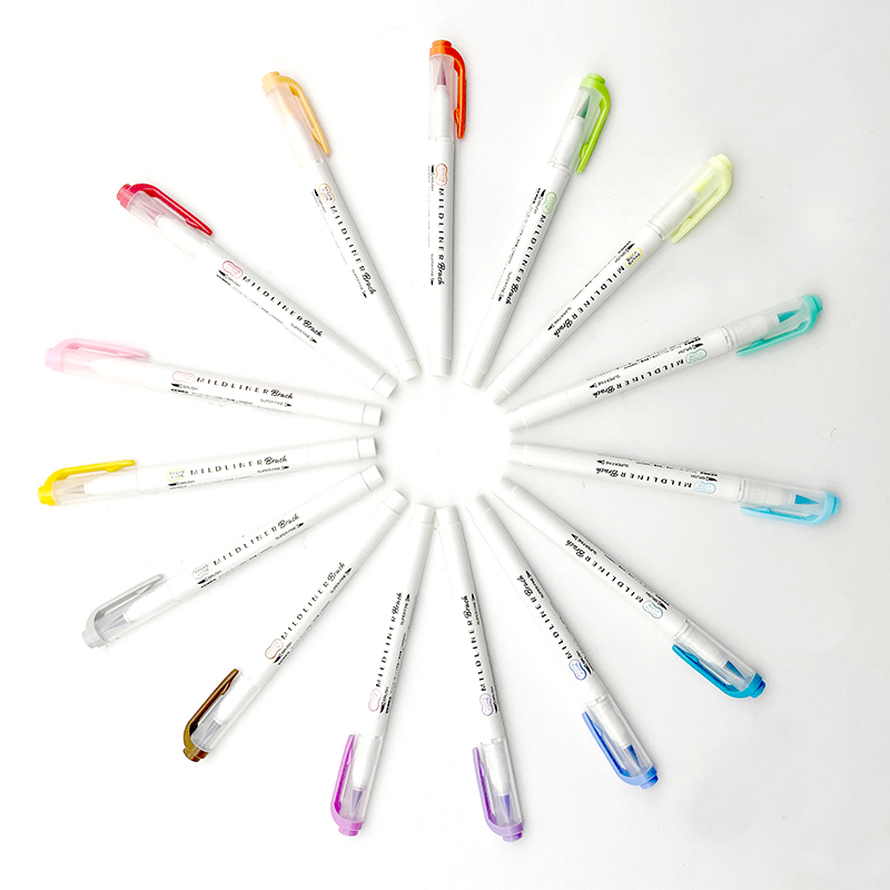 Японская ручка Zebra 25 цветов – обзор и цена Zebra Pen Mildliner