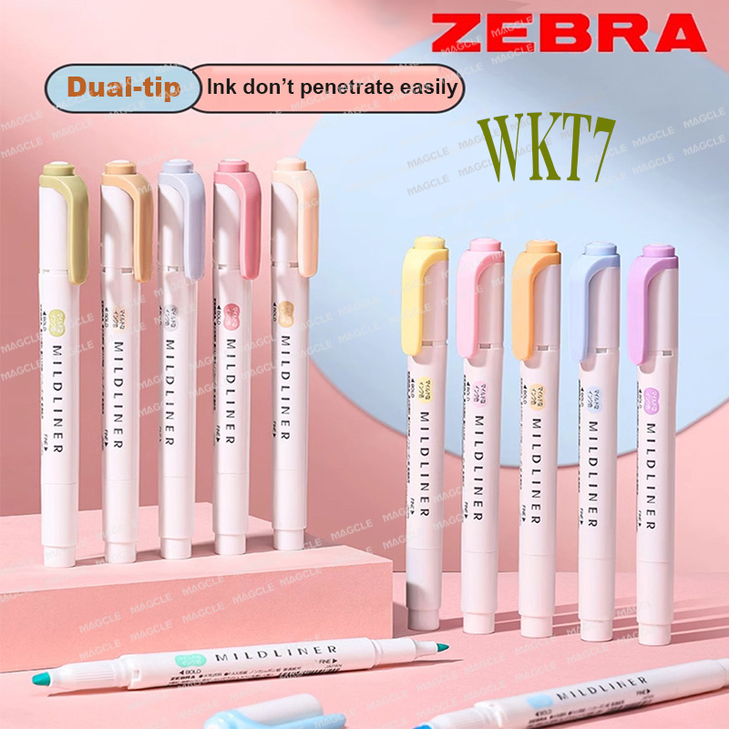 Ручка-хайлайтер Zebra, 1 шт.,  – обзор и цена Zebra Pen Mildliner