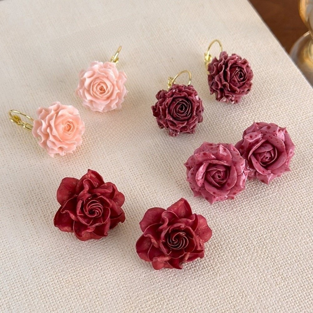 Изящные серьги-крючки с искусс – обзор и цена Flower Preservation Resin