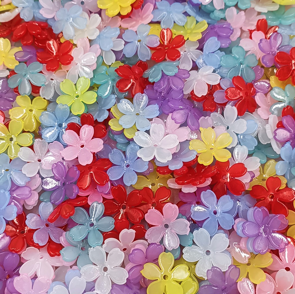 20 шт., бусины из смолы в виде – обзор и цена Flower Preservation Resin