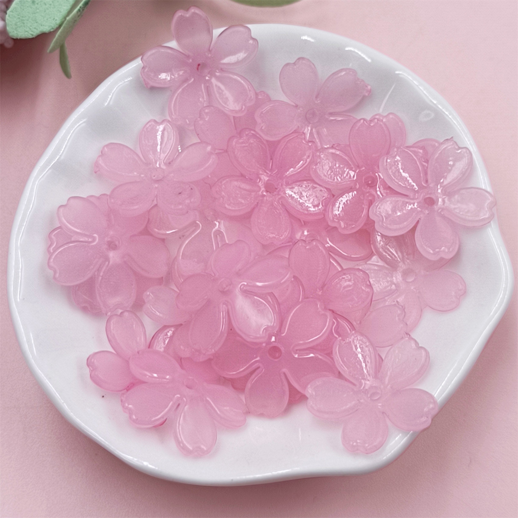 20 шт., бусины из смолы в виде – обзор и цена Flower Preservation Resin
