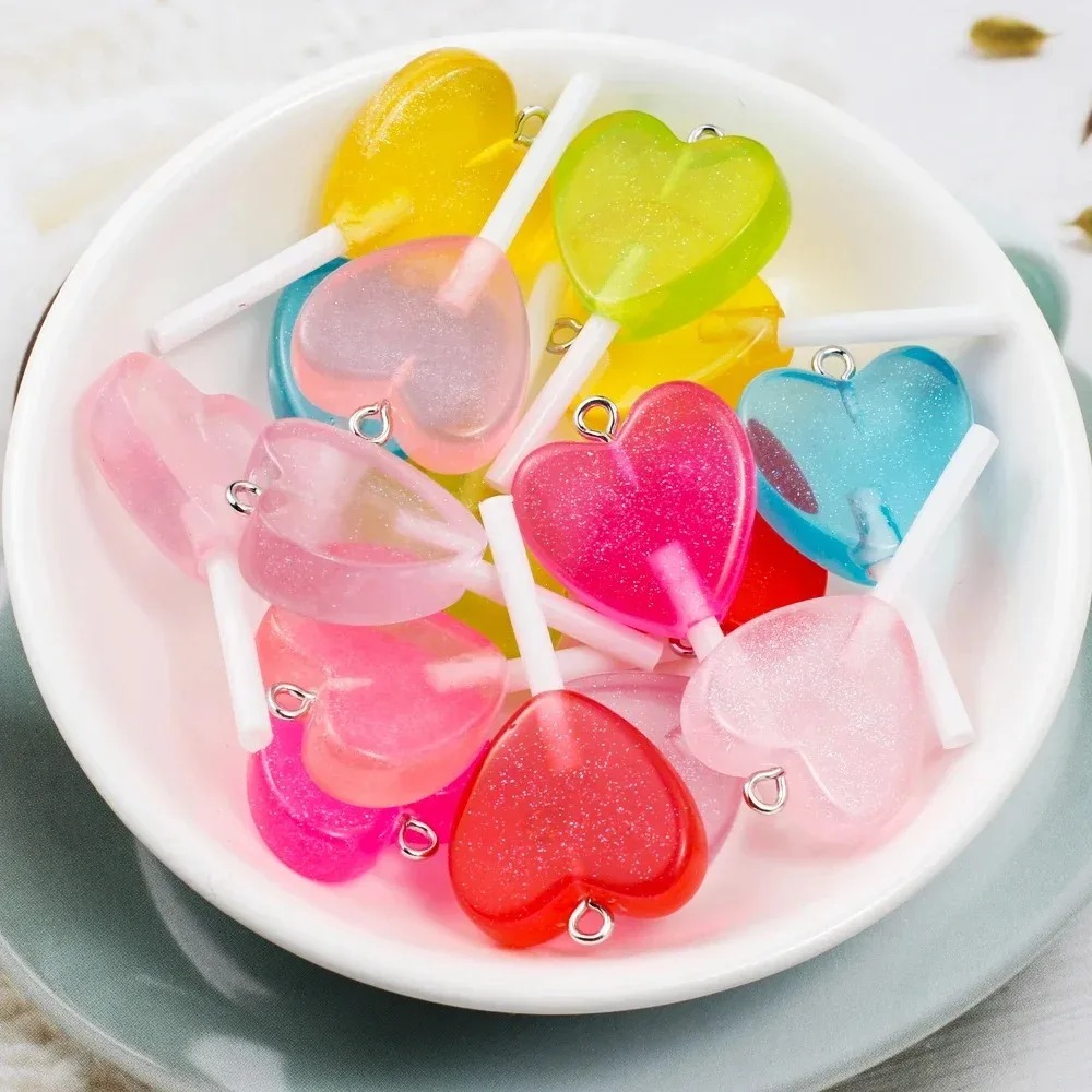 10 шт. милых блестящих подвесо – обзор и цена Resin Craft Projects