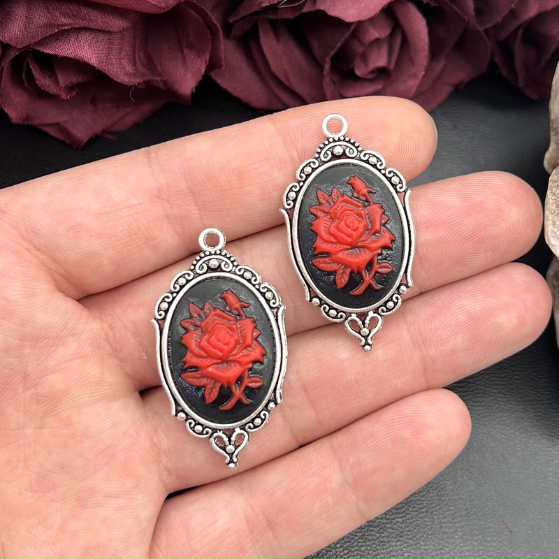 4 шт., Готическая красная роза – обзор и цена Flower Preservation Resin